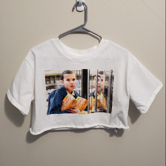 stranger things crop top forever 21